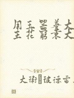 用玉器养大的公主花穷袁大夫