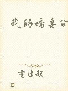 我的娇妻公务员封面