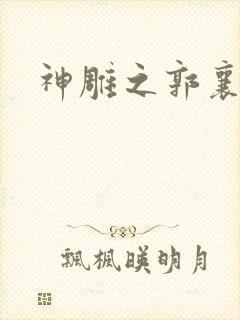 神雕之郭襄外传封面