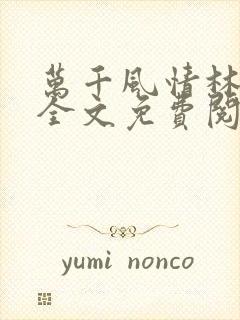 万千风情林小涛全文免费阅读封面