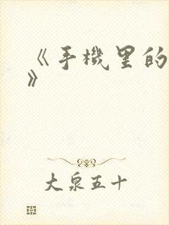 《手机里的秘密》封面