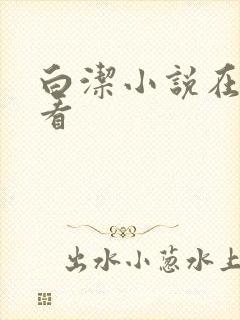 白洁小说在线观看