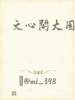 文心阁大团结封面