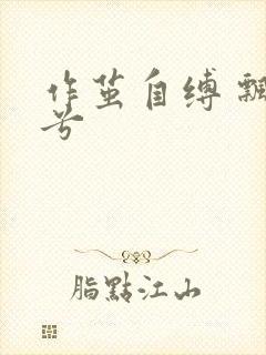 作茧自缚 飘阿兮封面