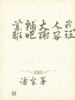 首辅大人我们和离吧谢容珏封面