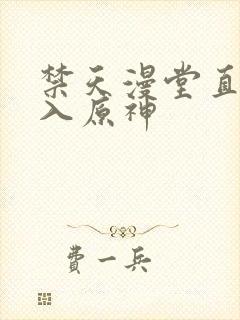 禁天漫堂直接进入原神