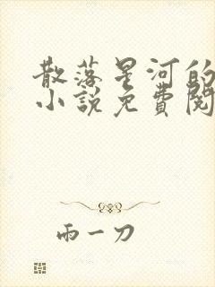 散落星河的记忆小说免费阅读全文