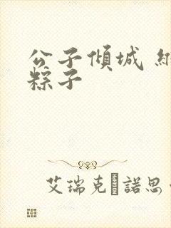 公子倾城 维和粽子