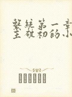 系统第一章给宿主破初的小说