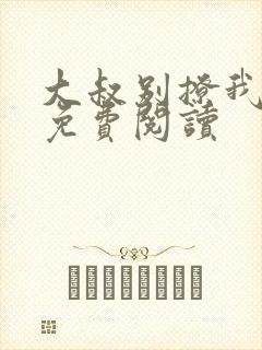 大叔别撩我小说免费阅读