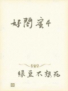 好闺蜜4封面