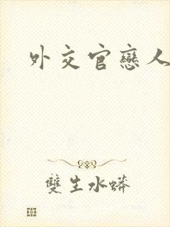 外交官恋人小说