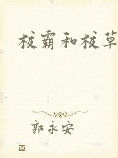 校霸和校草封面