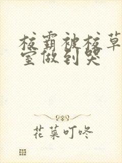 校霸被校草在教室做到哭封面