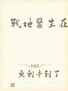 战地医生在都市封面