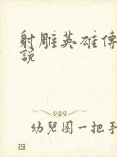 射雕英雄传 小说