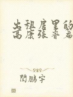 出租房里的交互高康张睿篇