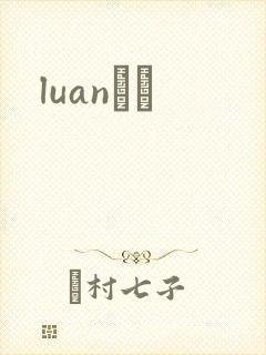 luanС˵封面