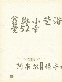 翁与小莹浴室欢爱52章封面