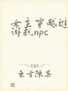 女主穿越进18游戏npc