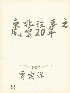 东北往事之黑道风云20年