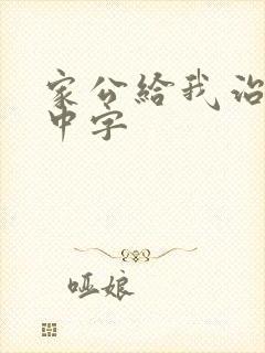 家公给我治疗5中字