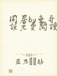 同居by东哥小说免费阅读全文无弹窗