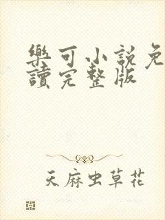 乐可小说免费阅读完整版