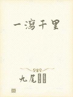 一泻千里封面
