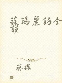 苏玛丽的全部小说