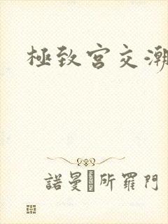 极致宫交潮喷h封面