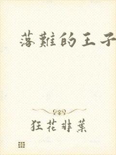 落难的王子