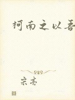 柯南之以吾之名