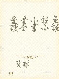 爱爱小说免费阅读全书小说乡村