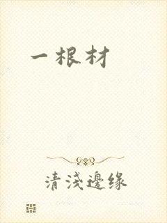 一根材封面