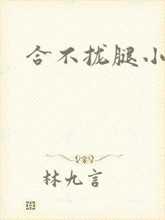 合不拢腿小说