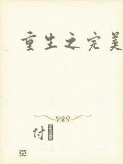 重生之完美一生封面