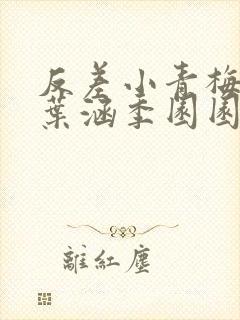 反差小青梅不经叶涵季园园封面