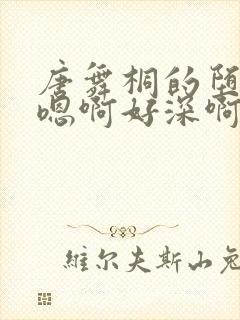 唐舞桐的堕落H嗯啊好深啊