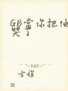 GB当你把他抄哭了