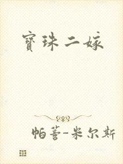宝珠二嫁封面