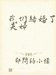 我们结婚了初恋夫妇封面