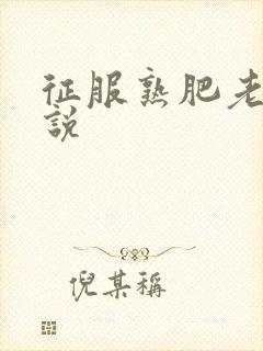 征服熟肥老妇小说