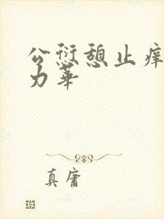 公愆憩止痒古悦力华