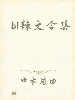 bl辣文合集