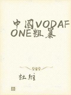 中国VODAFONE粗暴