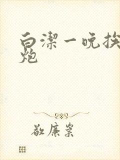 白洁一晚挨十二炮封面