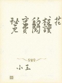 秘密的校花小说免费阅读封面