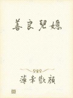 善良儿媳封面