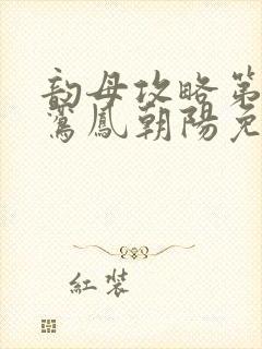 韵母攻略第二部鸾凤朝阳免费阅读封面